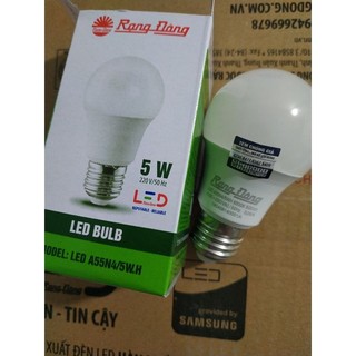 Bóng đèn led tròn 5W 7W Rạng Đông