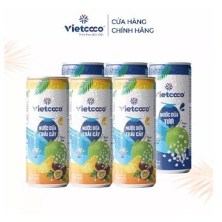 1 Thùng nước dừa tươi vietcoco 240ml (24 Lon)
