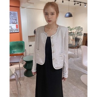 Áo khoác dạ tweed mềm - Briona Jacket