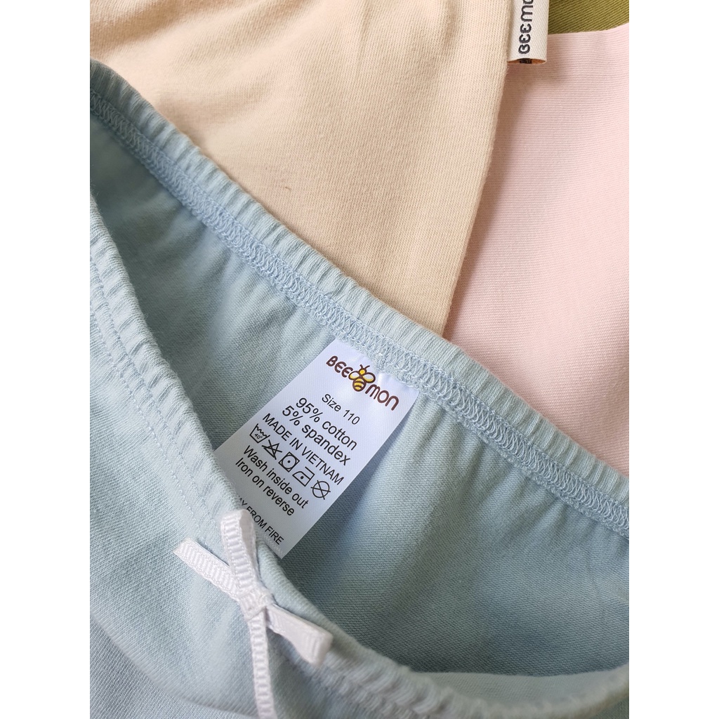 Set 3 chip đùi Bee Mon trộn màu ngẫu nhiên size 110 - 160