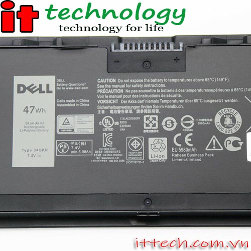 🎁 Pin laptop Dell Latitude E7440 E7420 E7450 5K1GW G95J5 3RNFD Hàng zin