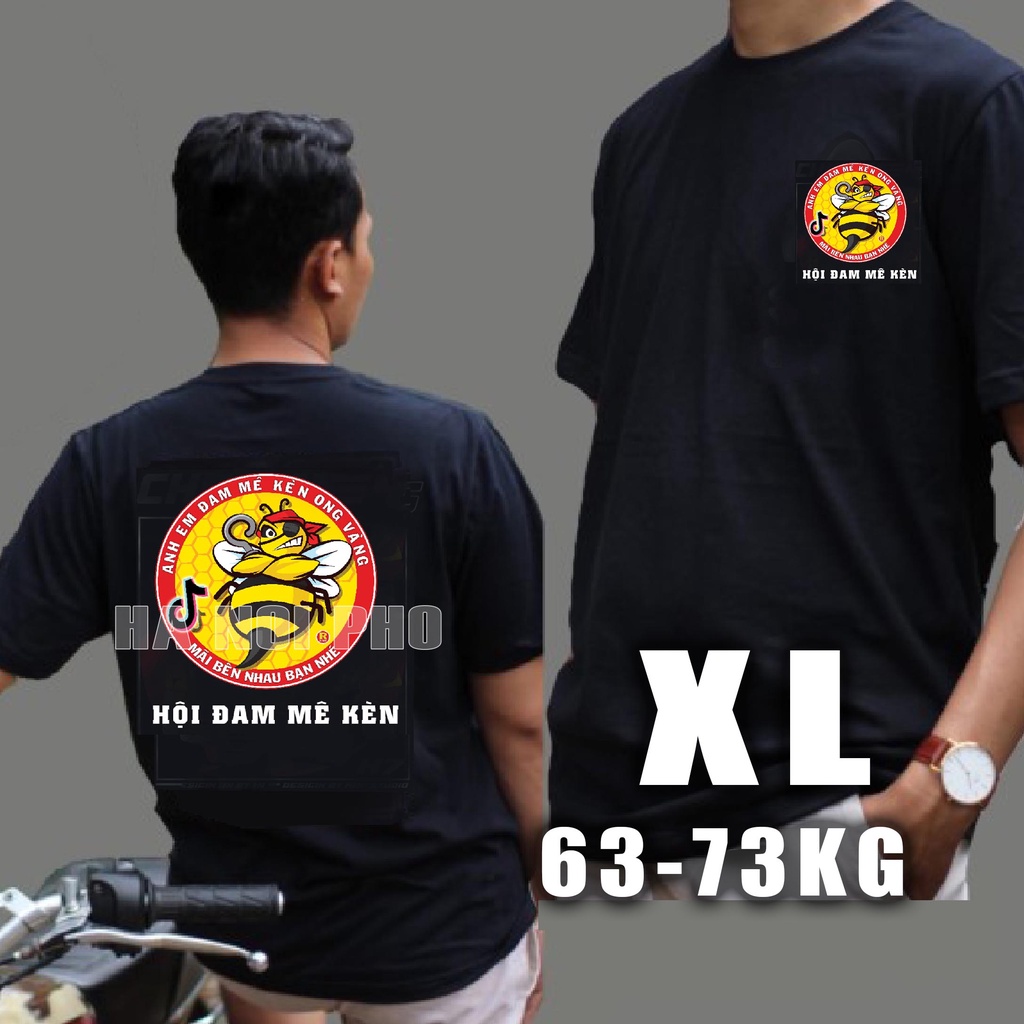 Áo thun Kèn Ong Vàng, áo Kèn Ông vàng cho Hội Còi Ong, Chất cotton mát | Hà Nội Phố Xe Tải