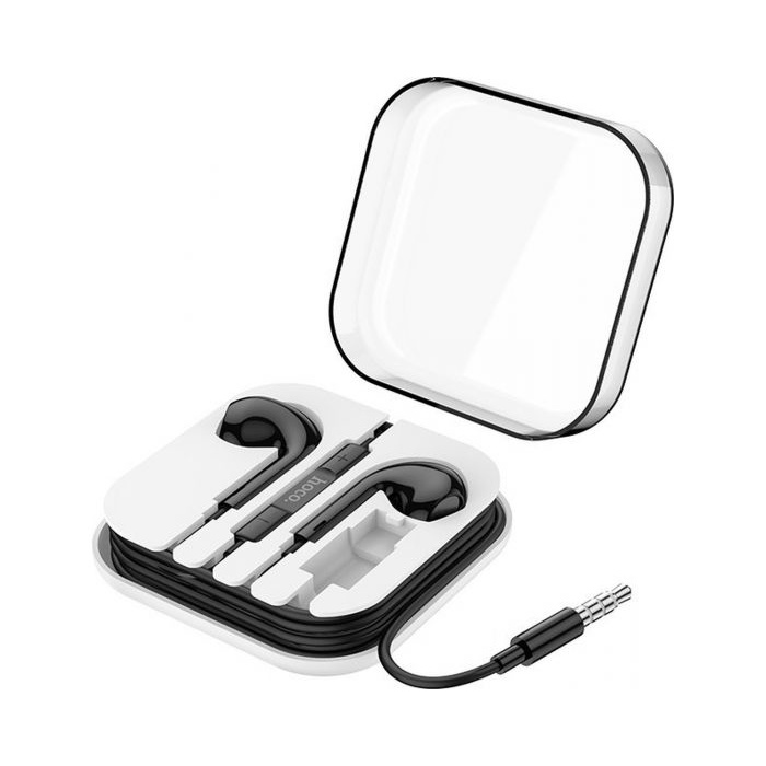 Tai Nghe Nhét Tai 3.5 Có Mic - Hoco M1 MAX, Âm Thanh Super Bass, Jack 3.5mm Cho IP, Samsung, Xiaomi, Laptop