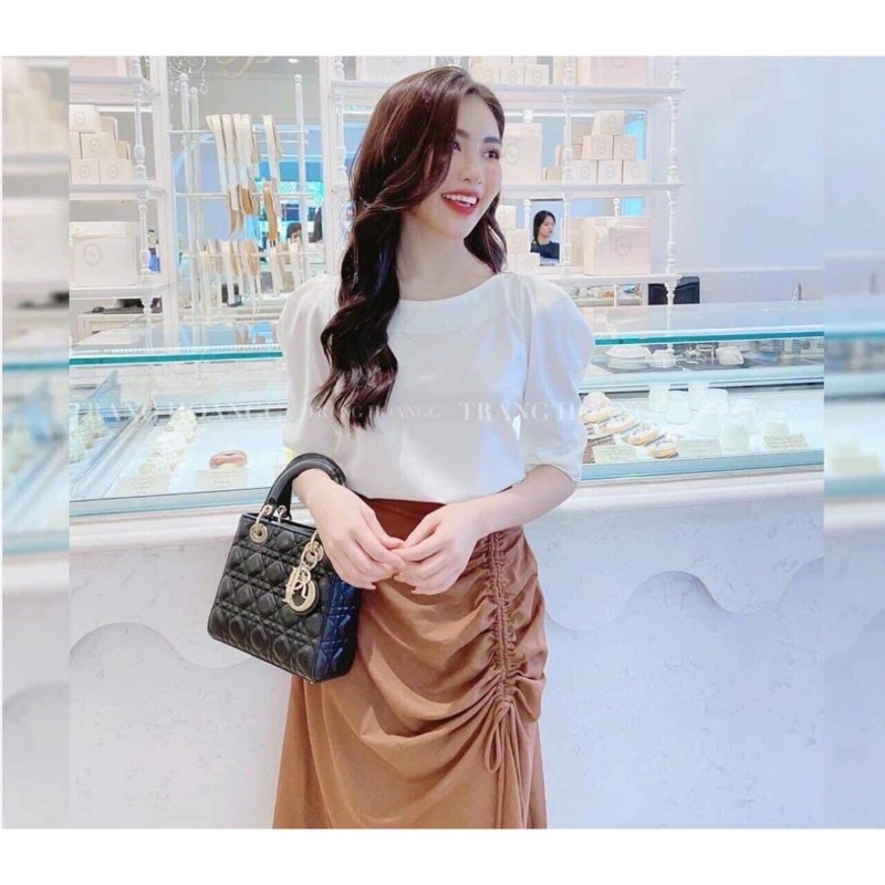 Túi Đeo Chéo Túi Đeo Vai Da Bóng Trần Trám Kèm Phụ Kiện Sang Chảnh TX245