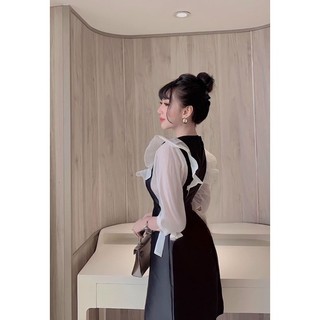 ĐẦM CÁNH TIÊN ĐEN TRẮNG