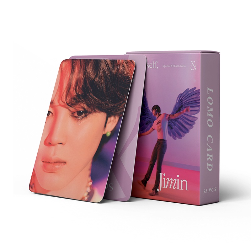 Hộp 55 Ảnh LOMO Card JIMIN Nhóm BTS 2022
