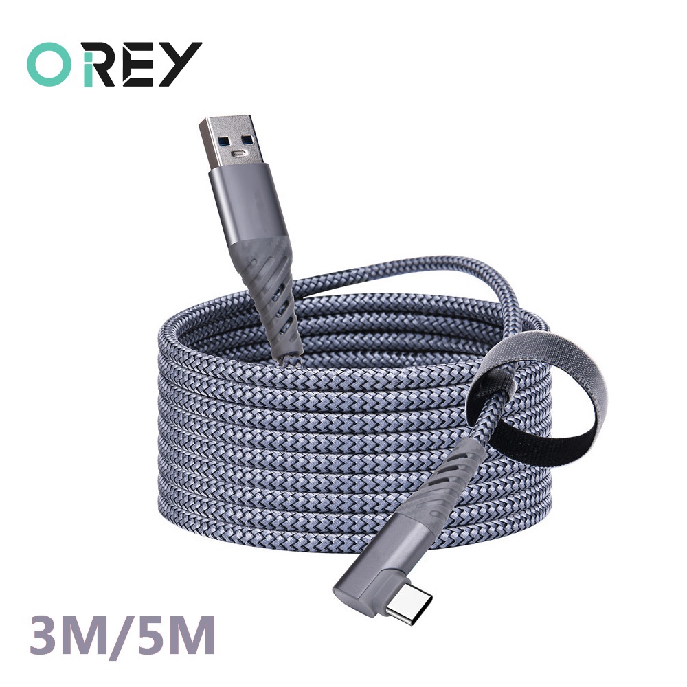 Dây Cáp Sạc Truyền Dữ Liệu USB Type C Dài 5M 3M Dành Cho Kính Thực Tế Ảo Oculus Quest 2 Link