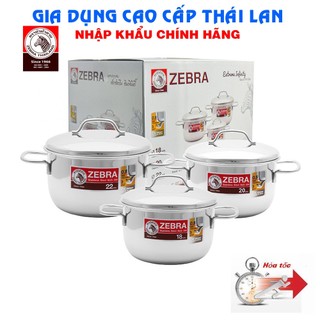 Bộ nồi extreme infinity 6 món zebra 180826