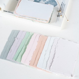 Meohime 𓃠 Hãng Dya - Set 10 tờ giấy handmade trang trí sổ journal