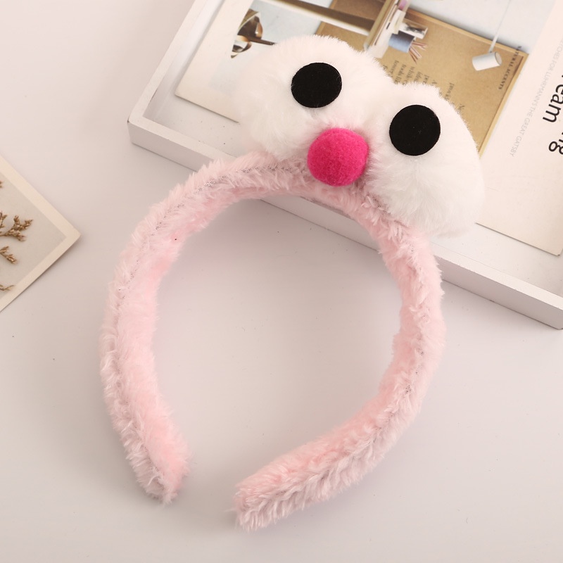 Bờm cài tóc hoạt hình dễ thương big eyes băng đô rửa mặt tẩy trang phụ kiện tóc