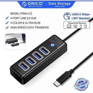 Hub Orico Chia Type C 3.0  ra 4 USB 3.0
