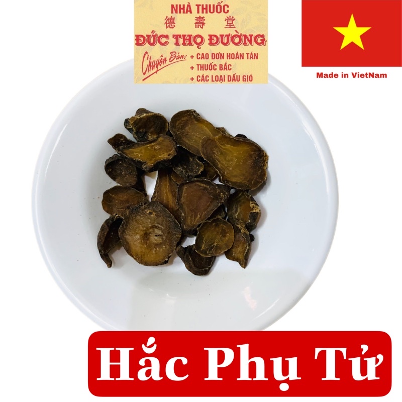 Phụ tử - dạng bào chế - túi sấy khô 100 gam