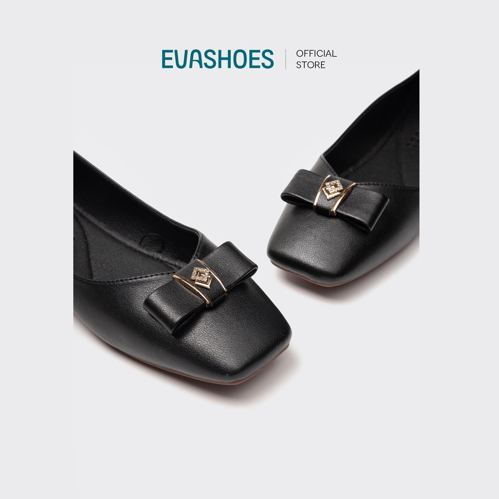 Giày Búp Bê Đế Bệt Mũi Vuông EVASHOES - EVAE0016