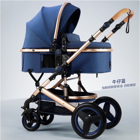 [ Tặng hộp bông tăm 25K]Xe đẩy  2 chiều Beleco hàng cao cấp chính hãng,an toàn , thoải mái cho bé yêu