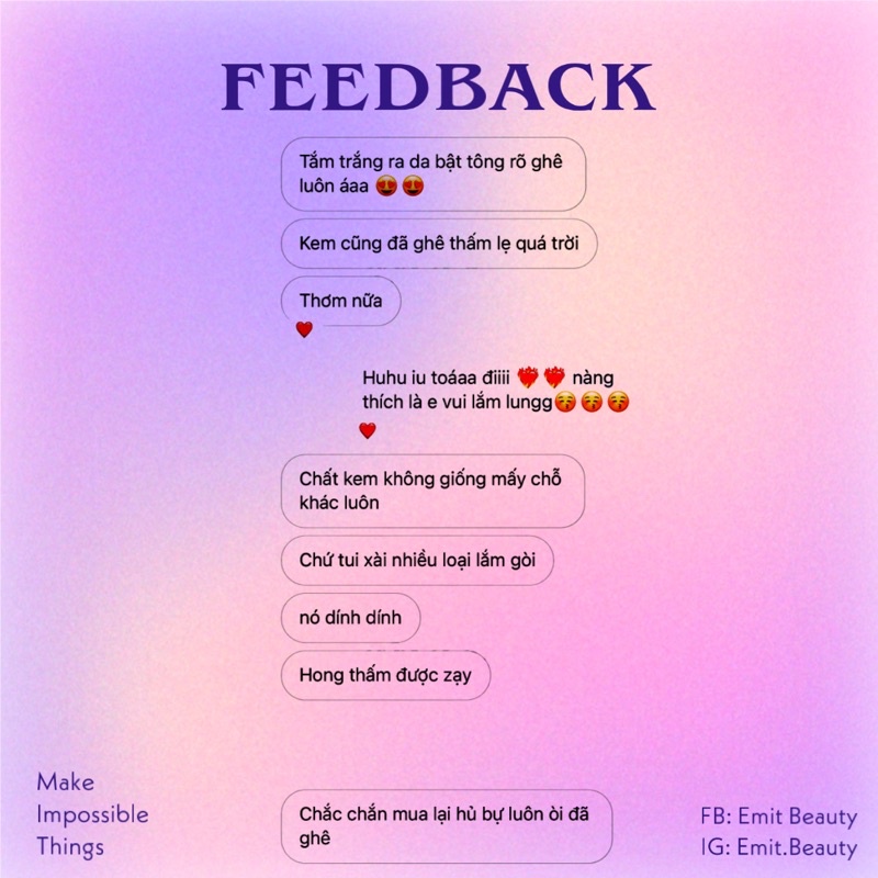 𝐖𝐡𝐢𝐭𝐞𝐧𝐢𝐧𝐠 𝐇𝐞𝐫𝐛𝐚𝐥 𝐁𝐚𝐭𝐡 - 𝐆𝐢𝐧𝐬𝐞𝐧𝐠 - Tắm Trắng Body dưỡng trắng da from Emit Beauty