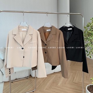 Áo blazer dáng lửng