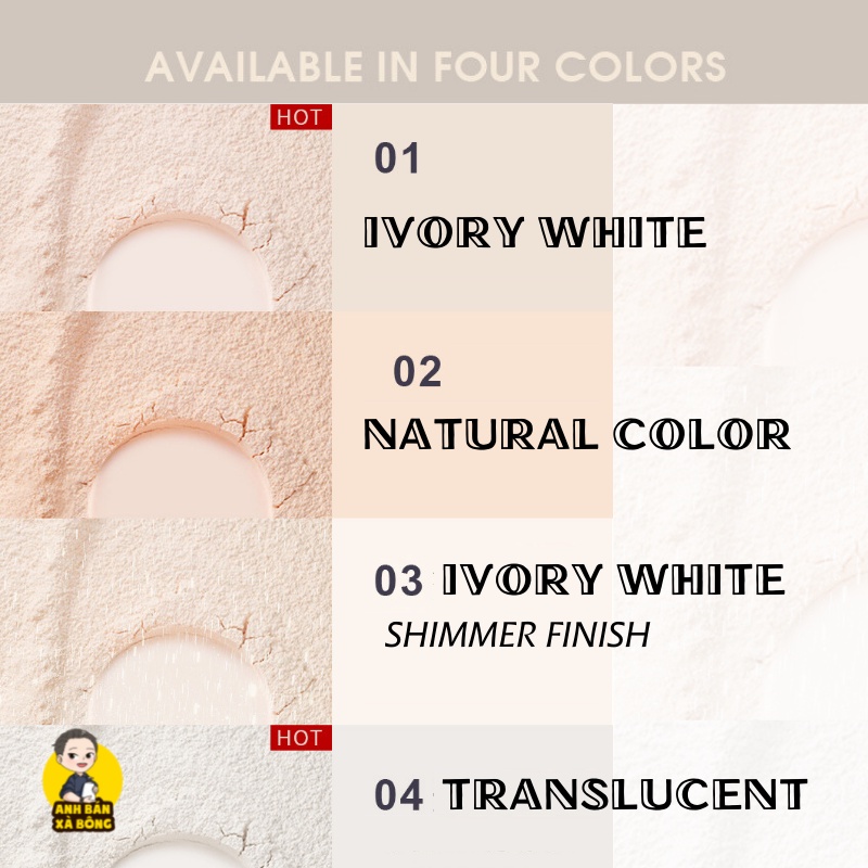 Phấn Phủ Kiềm Dầu WODWOD Oil Control Loose Powder W935