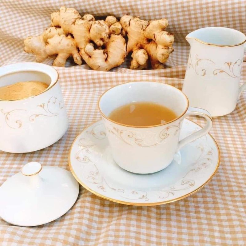 Trà Gừng Hoà Tan Nguyên Chất Đăk Lăk Hũ 500g