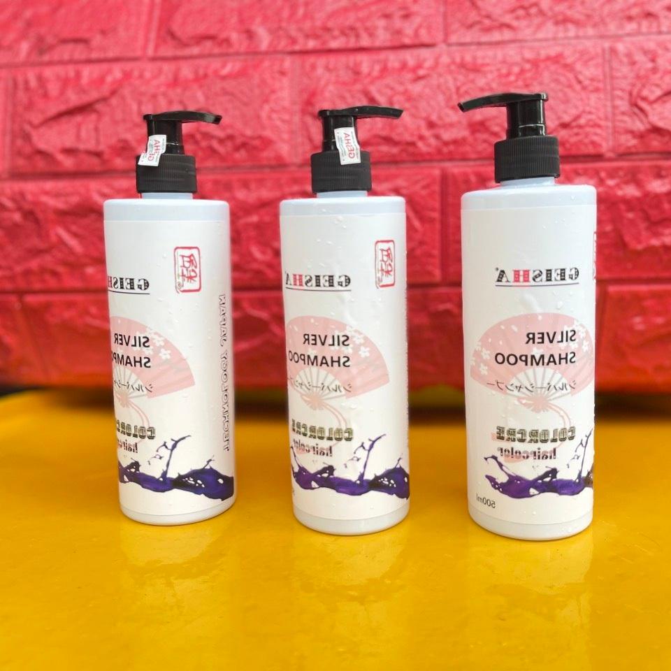 Dầu Gội Khử Vàng GEISHA 500ml