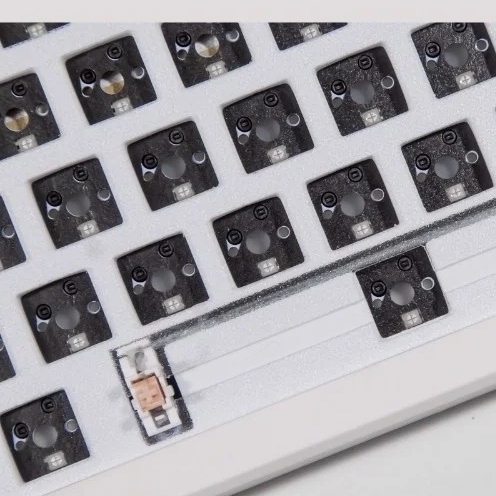 KIT bàn phím cơ custom Fuhlen H75S 3-Mode / Gaske / Hotswap / Mạch xuôi - Hàng chính hãng