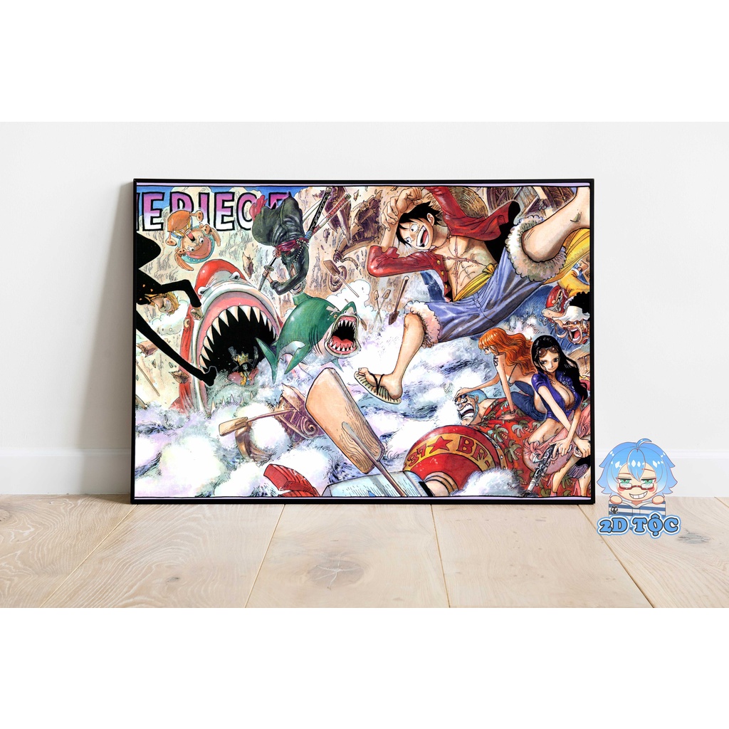 Tranh Poster A3  Anime One Piece (2) Chất Liệu Giấy Cao Cấp - 2D Tộc Shop