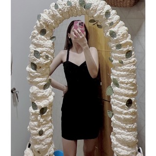 Pass Đầm body Siêu quyến rũ  dây chéo lưng vải dày dặn có mút ngực