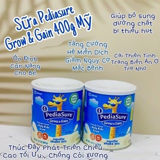 Sữa pediasure vani mỹ 400gr