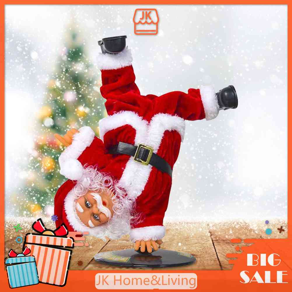 Búp Bê Hình Ông Già Noel Nhảy Múa Hip-Hop Phát Nhạc Sáng Tạo