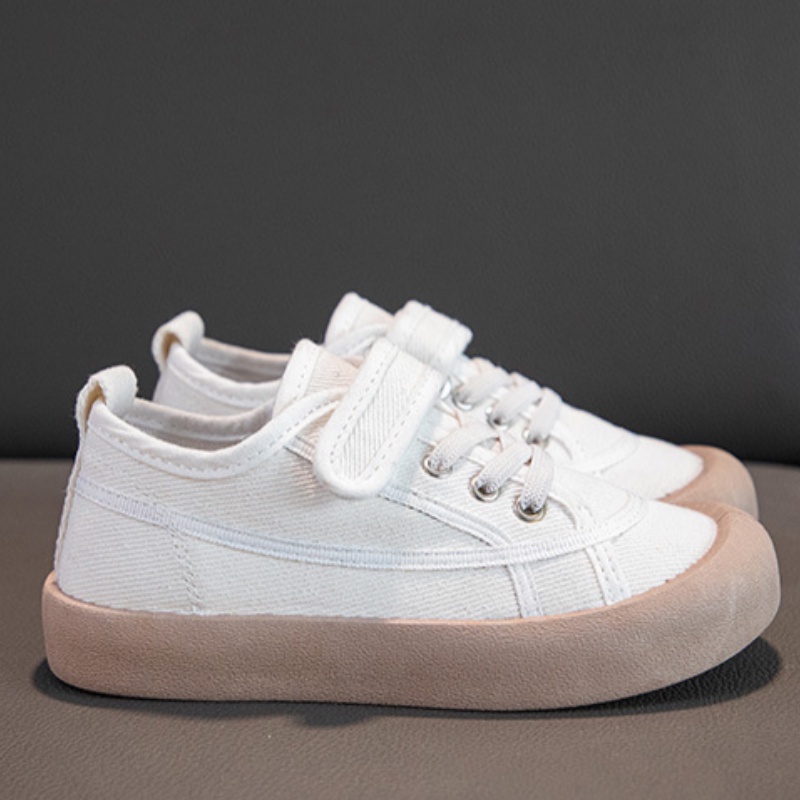 Giày Thể Thao Vải Canvas Đế Mềm Thời Trang 2022 Cho Bé