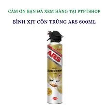 BÌNH XỊT MUỖI, CÔN TRÙNG, KIẾN ARS 600ml