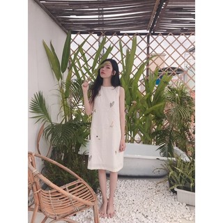 Tiệm Tana - Đầm Jun Trắng