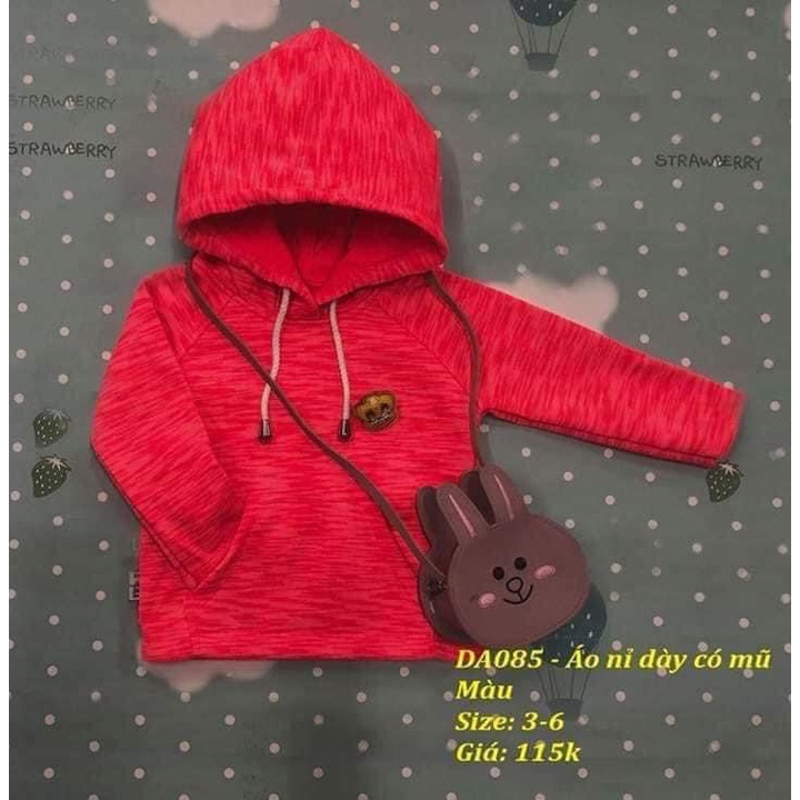 Áo thu dông cho bé