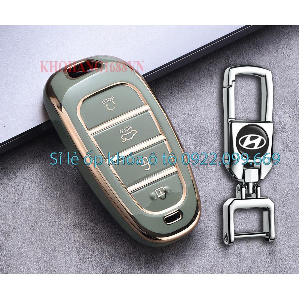 Ốp chìa khoá TPU sang trọng dành cho xe Hyundai Tucson, Santafe , Palisade 2021 2022
