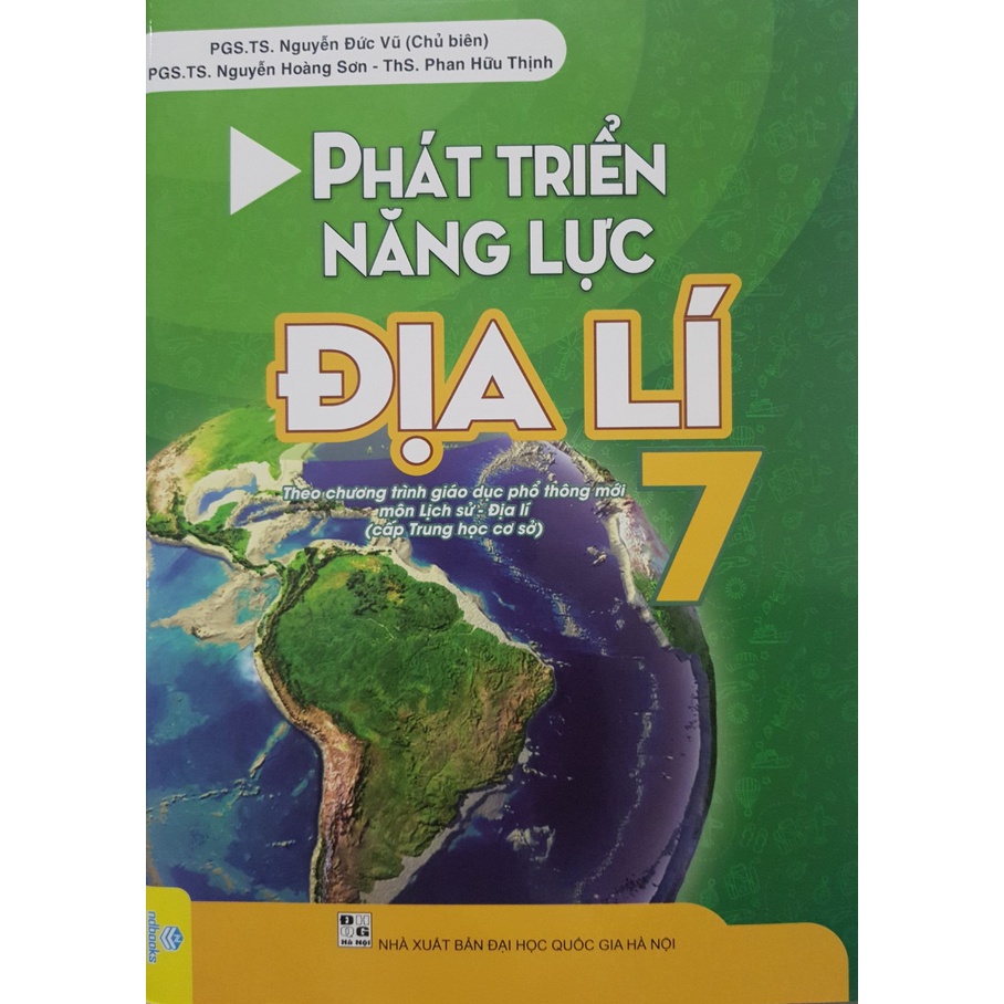 Sách - Phát Triển Năng Lực Địa Lí Lớp 7 (Theo Chương Trình GDPT Mới)