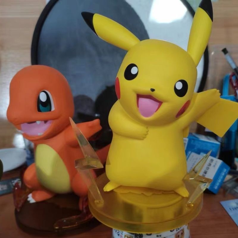 Mô hình Pokemon Pikachu, Eevee, Psyduck, Bulbasaur, Charmander, Squirtle - Prime Figure - Kumy Shop