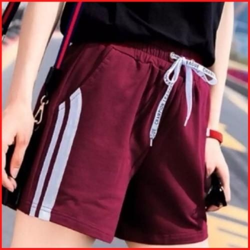 ⚡BIG SALE⚡ Quần Short Thun Nữ 2 Sọc⚡ GIÁ RẺ⚡ Quần Đùi Nữ Thun Co Dãn,Thấm Hút Mồ Hôi Tốt Chely_fashion