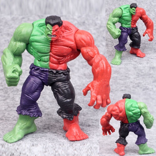 Combo Set 4 Hulk Xanh Đỏ Xám Đồ chơi siêu anh hùng MarVel mô hình khổng lồ xanh