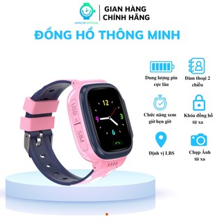 Đồng hồ thông minh định vị trẻ em ANNCOE A882 nghe gọi nhắn tin hai chiều định vị bằng sóng 4G + Wifi hỗ trợ tiếng việt