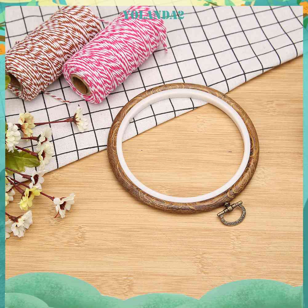 Khung Thêu Tròn Bằng Nhựa Chuyên Dụng