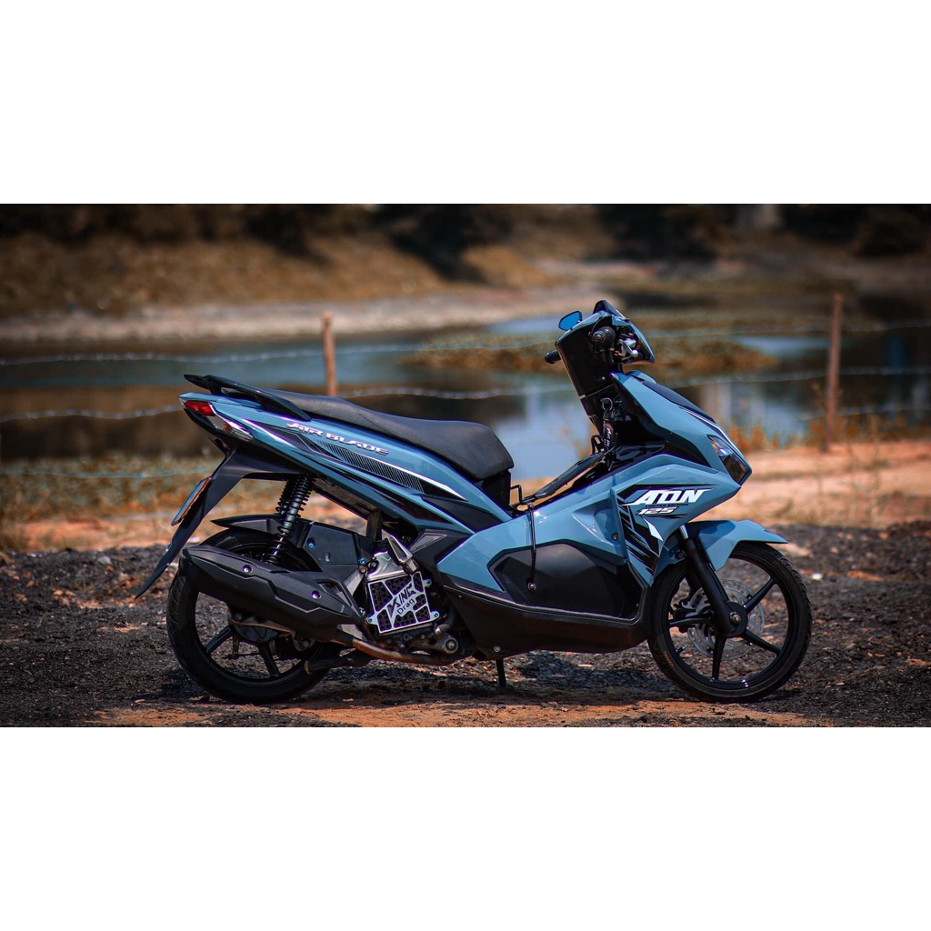 TEM RỜI mẫu ADN AirBlade 125 xám xi măng - tem cao cấp không bay màu