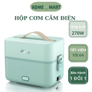 Hộp cơm cắm điện Bear , Hộp cơm văn phòng - INOX304 cao cấp- Nấu chín, hâm nóng thức - nhỏ gọn tiện lợi