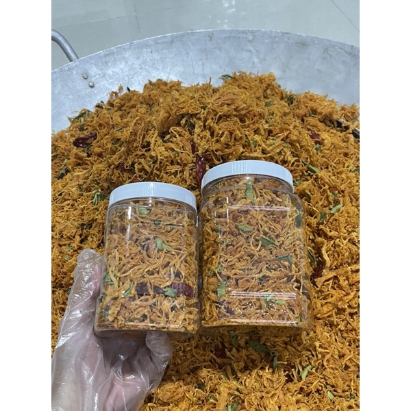 Khô Gà 2 Hộp 500g xé sợi tơi mềm - vừa ăn sạch khô, không ướt ẩm