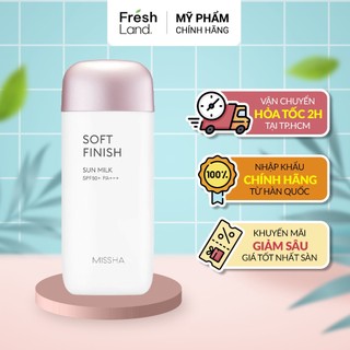 Kem chống nắng Missha Soft Finish Sun Milk 70ml