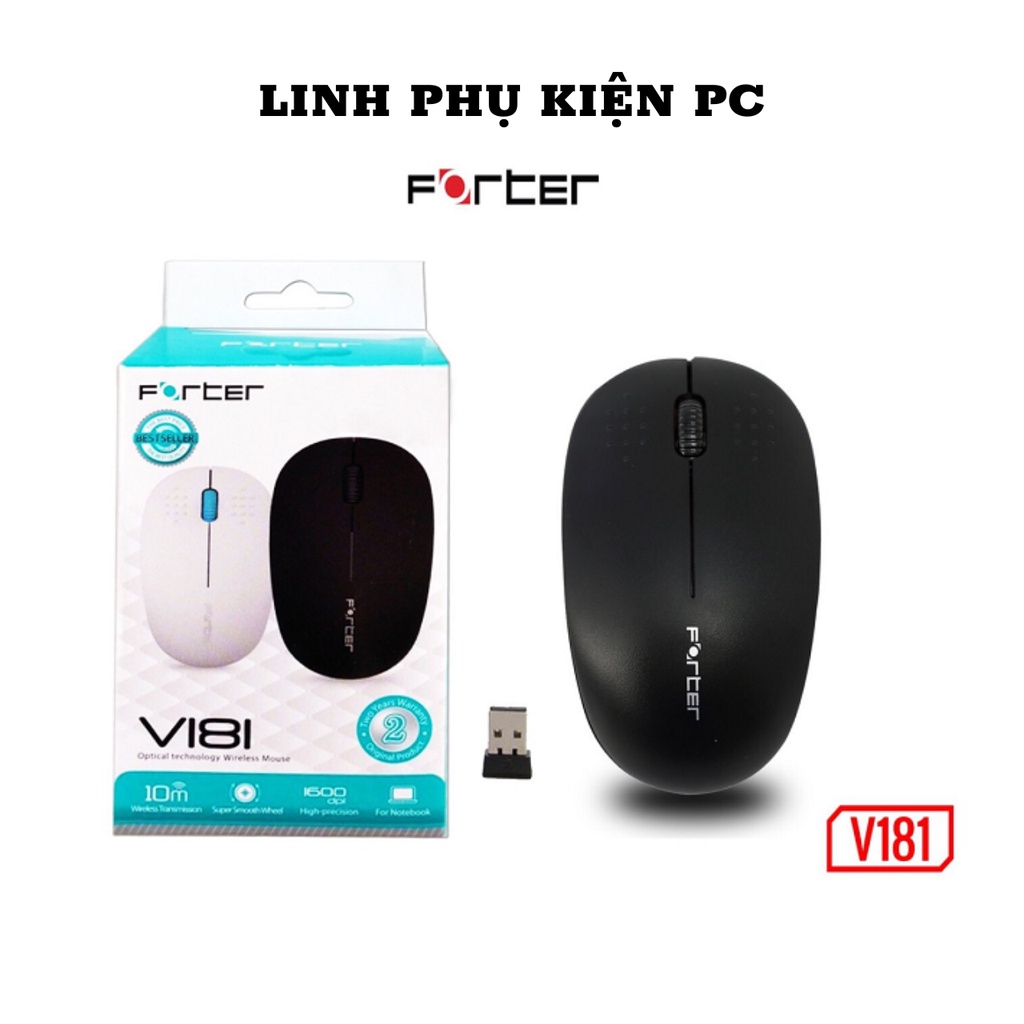 Chuột Không Dây Forter V181 Chính Hãng | Bảo Hành 12 Tháng