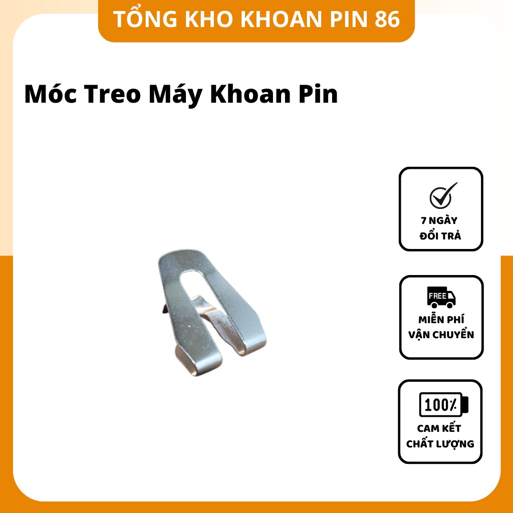 Móc treo máy khoan pin các dòng Makita ,Dewalt, Hitachi và đa năng