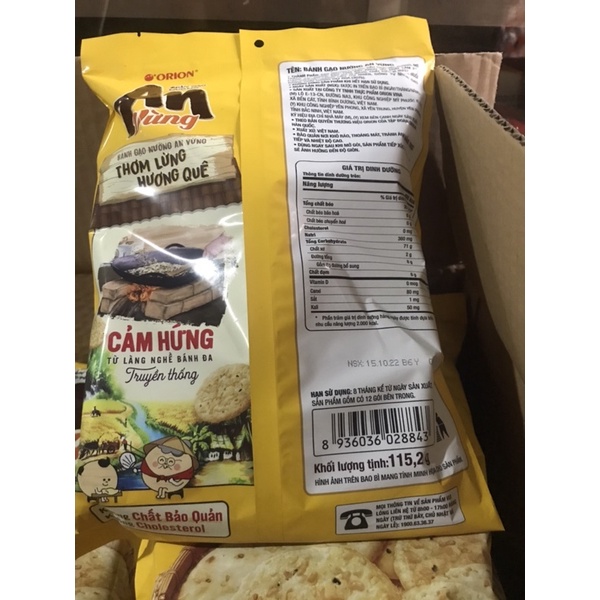 Bánh gạo nướng An vừng túi 115,2g