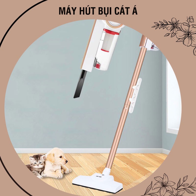 Máy hút bụi gia đình cầm tay CÁT Á 2 Trong 1 Thế Hệ Mới có thể tháo rời Máy hút bụi cầm tay hút sàn, đệm [BH Chính hãng]
