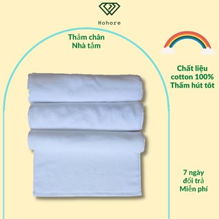 Thảm chân nhà tắm, khăn lau chân chống trơn trượt size: 45cm x 65cm x 260g