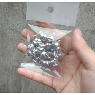 phụ kiện gắn móng, set charm gấu bạc gắn móng