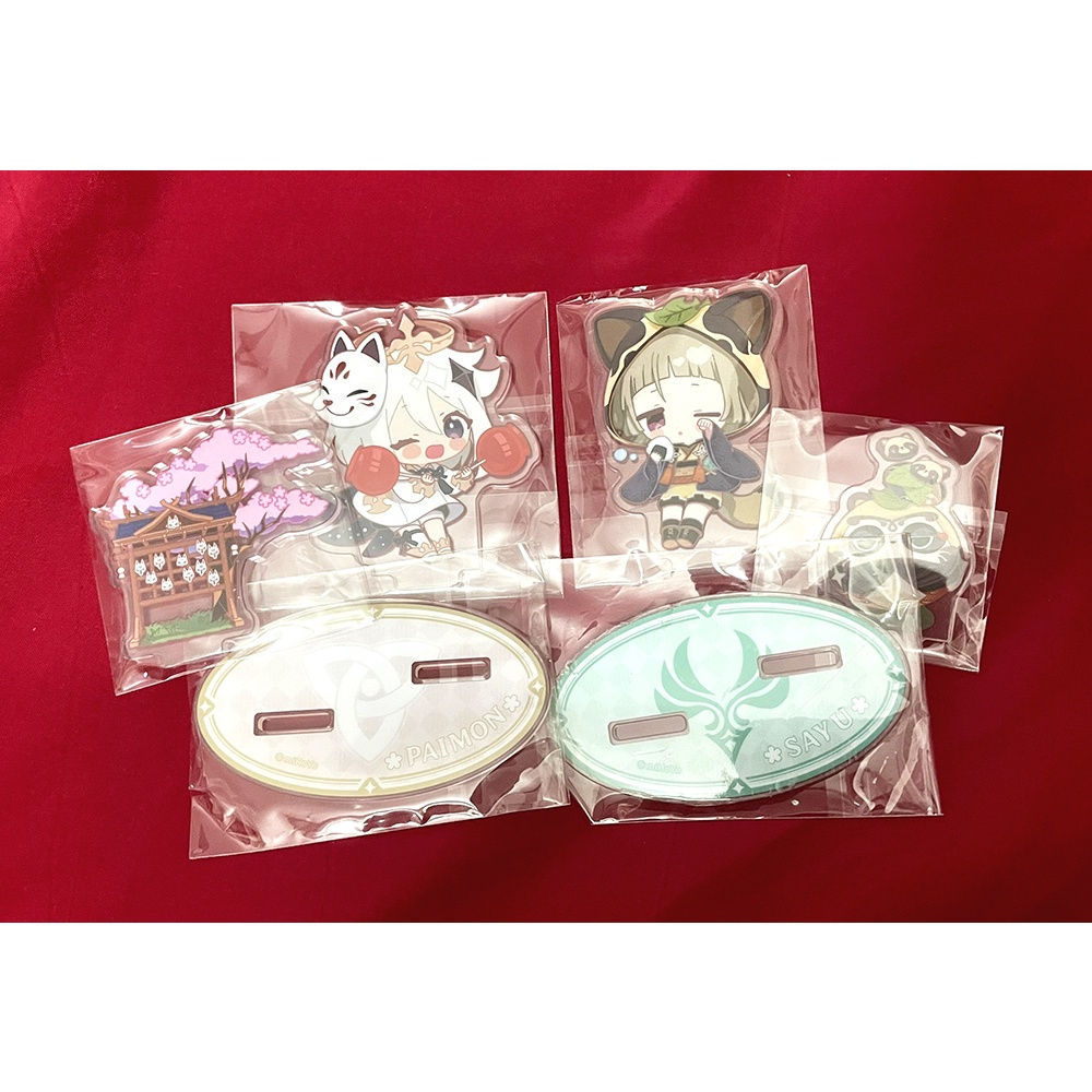 Mini standee Genshin Impact Sweet Paradise (Hàng chính hãng)